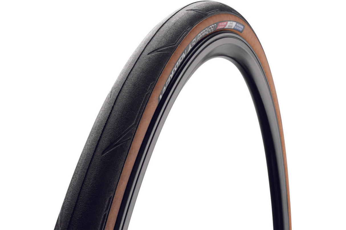 Vredestein - Superpasso Tubeless Ready 700x32C Schwarz transparent