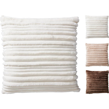 Home styling kussen 45x45cm 3 ass kleur