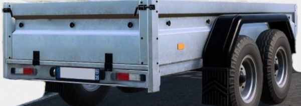 Rücklicht Slimline 4 Funktionen 12-24V LED