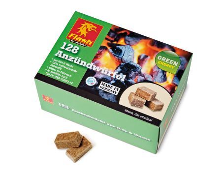 Boomex Legtewürfel - Holz war - 128 Stücke
