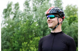 Trivio - Fahrradbrille Hadley Rot Weiß mit 2 Zusatzgläsern