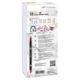 Tombow • Pinselstift mit Dual-Pinselstift, 18x Sekundärfarben