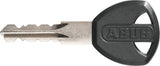 ABUS -Kettenschloss 1500 60 Web Weiß - 4mm dick - 60 cm - Sportliches weißes Fahrradschloss