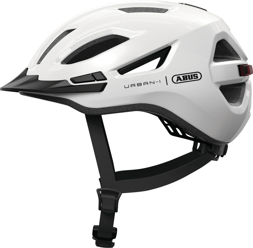 Abus Helm Urban-i 4.0 glänzend weiß M 54-58cm