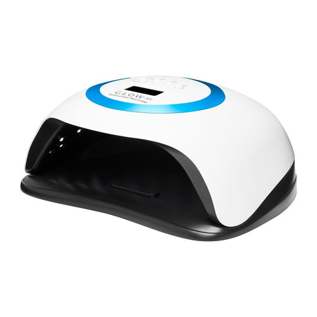 Glow v1 UV-LED-Lampe, dual 168 W, Weiß mit Metallic-Blau