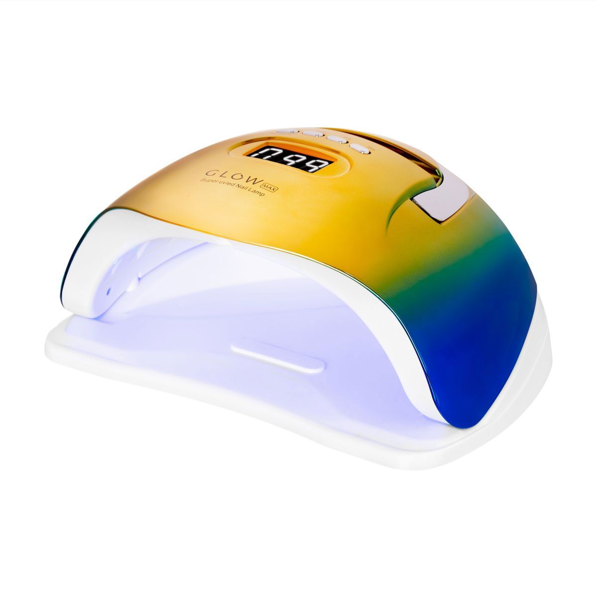 Glow f2 zn UV-LED-Lampe Dual 220 W metallic goldblau