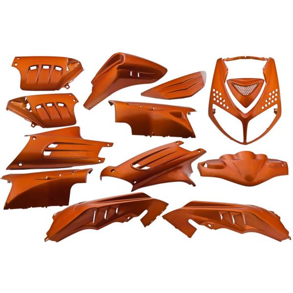 Edge Storge 13 -Stück für Peugeot Speedfight 2 - Orange Metallic