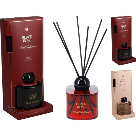Diffuser 200ml 7x7x8cm 2ass
