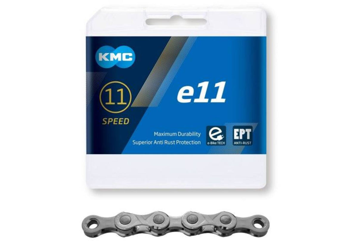 KMC E11 EPT bicycle chain 1 2x11 128 silver