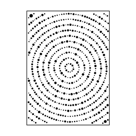 Carabelle Studio • Prägeschablone 10,8 x 14,6 cm Grands Cercles