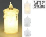 Home-Styling batteriebetriebenes Kerzen-Set mit 3 Stück
