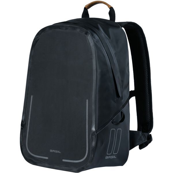 Basilikum Urban Trockenrucksack - Rucksack -Fahrradbeutel - Unisex - Schwarz