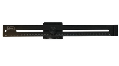Mib Messzeuge Mib Schreiblineal 300mm schwarz