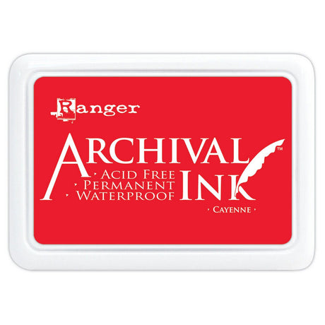 Ranger Tinte Ranger • Archiv-Stempelkissen Cayenne