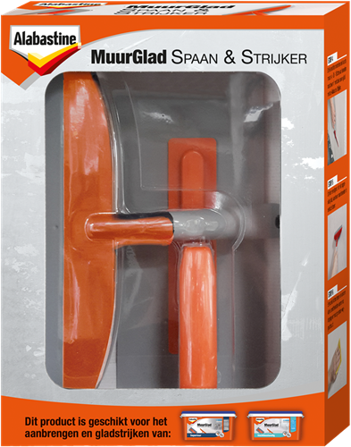 Alabastine muurglad spaan en strijker - 5238957