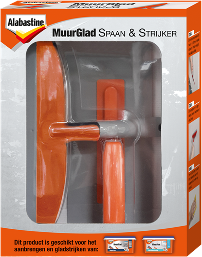 Alabastine muurglad spaan en strijker - 5238957