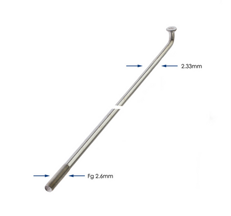 Alpina Spaak Zink 13-254 ohne Nippelsilber (144st)