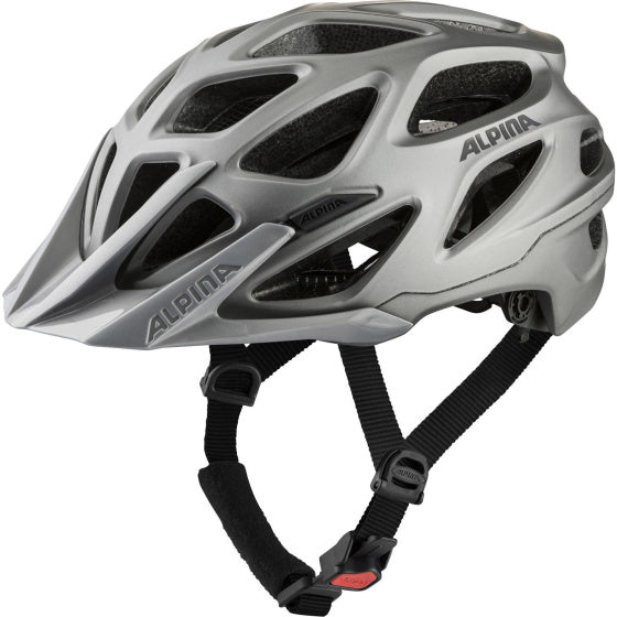 Alpina Mythos 3.0 L.E. Helm Unisex Mat Zilver Schwarz Größe 59-64 cm