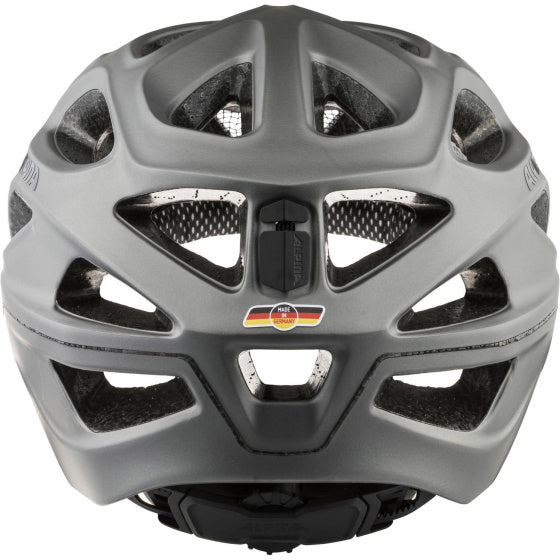 Alpina Mythos 3.0 L.E. Helm Unisex Mat Zilver Schwarz Größe 59-64 cm