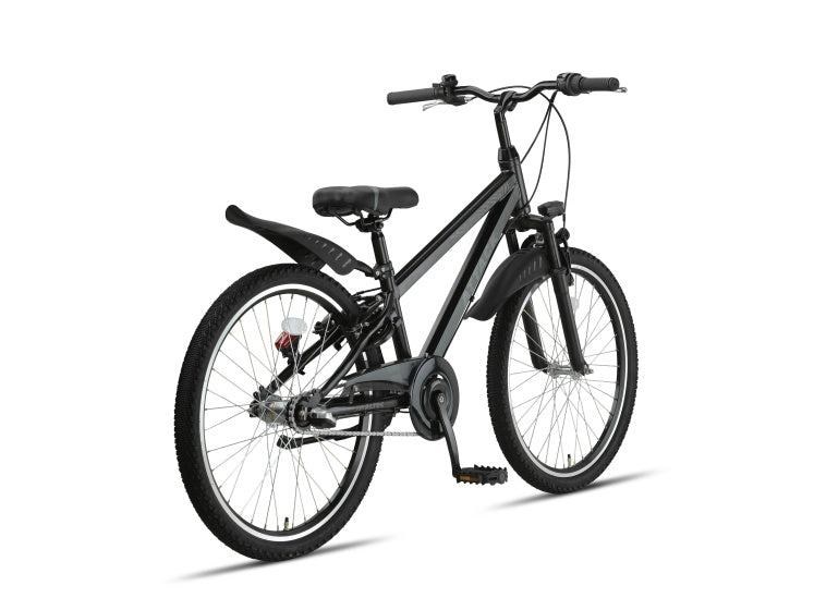 Altec Attack MTB 24 Zoll Jungen 3G V-Bremsen schwarz