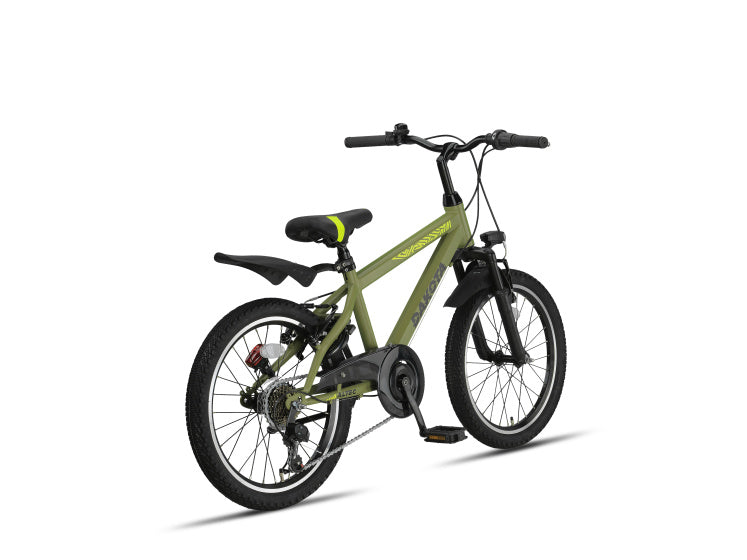 Altec Dakota MTB 20 Zoll Jungen 7G V-Bremsen Armeegrün