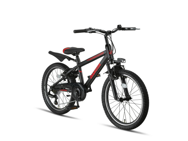 Altec Dakota MTB 22 Zoll Jungen 7V V-Bremsen schwarz