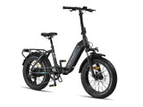 Altec Primera Fatbike Faltrad 20 Zoll 41 cm Unisex 8V Scheibenbremse mattschwarz