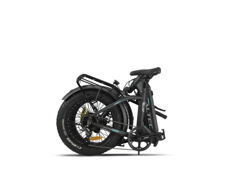 Altec Primera Fatbike Faltrad 20 Zoll 41 cm Unisex 8V Scheibenbremse mattschwarz
