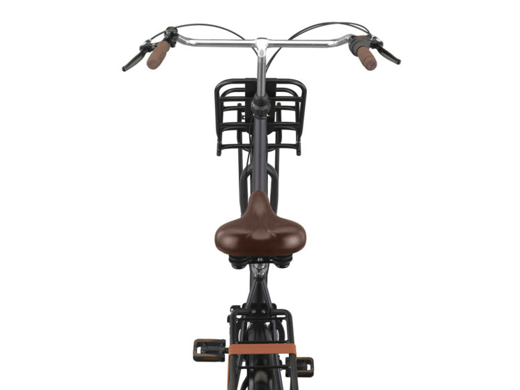 Altec Retro 28 Zoll 53 cm Damen 3V Rollerbrake Mattschwarz