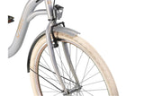 Altec süßes Mutterfahrrad 28 Zoll 56 cm Damen 3G Rollenbremse Silber