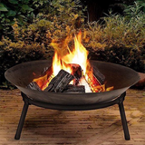 Ambiente Fire Bowl Gusseisen auf Standard Ø 50 cm schwarz