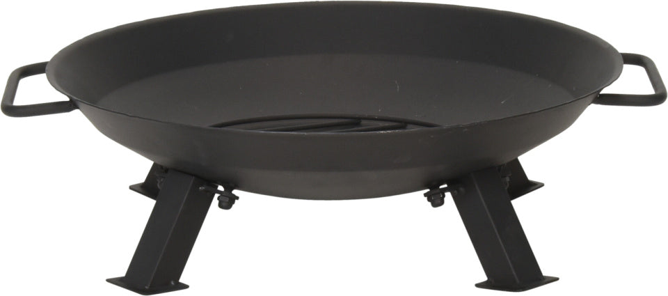 Ambiente Fire Bowl auf 4 Beinen Metall Ø46 x H17 cm
