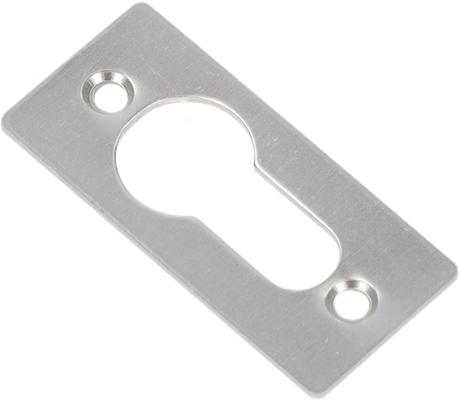 Ami afdekplaatje no:4 vlak profielcilinder gat f-2 - 227034