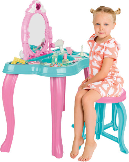 Pilsan Make-up-Tisch leichter Soundeffekte rosa