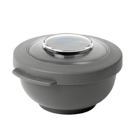 Amuse life snack bowl met deksel grijs 200ml