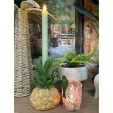 Cosydecor Kerzenständer Ananas Polystone 12x12x18cm