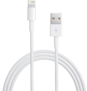 Apple Apple USB – Lightning-Lade-Synchronisierungskabel 1 m weiß – 9540060