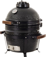 Arbaer Kamado Medium Ø 16 Zoll mit Rahmen Keramikschwarz