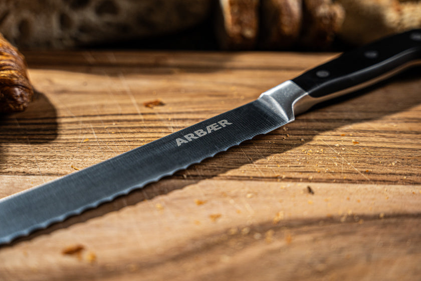Arbaer Messerset mit Magnetblock, 6-teilige Griffe in Geschenkbox