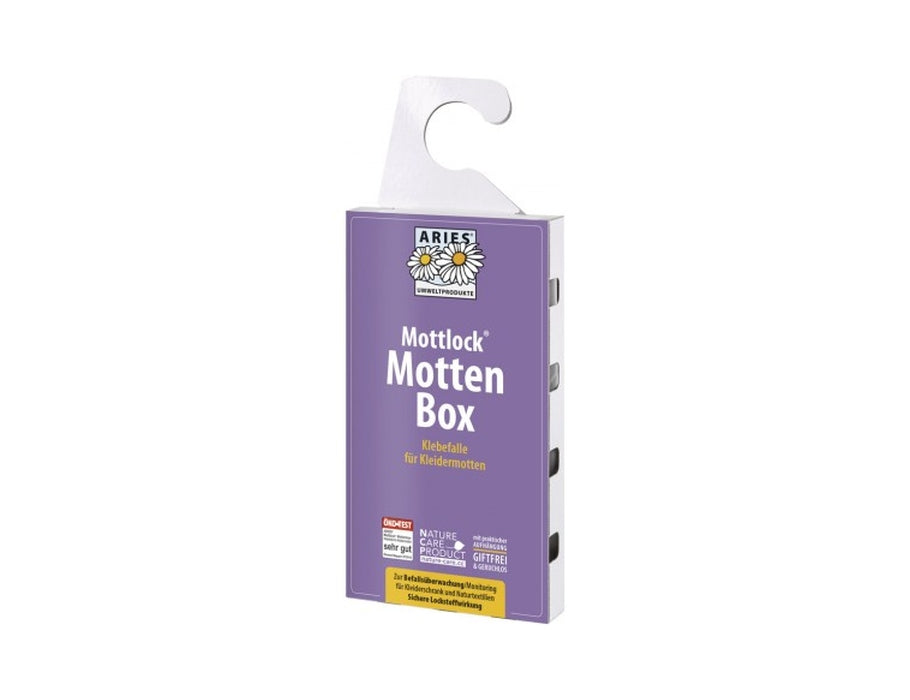 Widder-Mottlock-Mottenbox