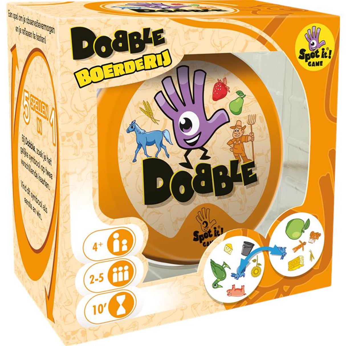 Asmodee Dobble Farm Kartenspiel