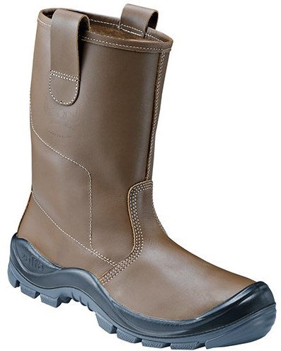 Atlas Arbeitsstiefel Anatomic Bau 826 High S3 | braun | Größe 49 - 00.012.018.49