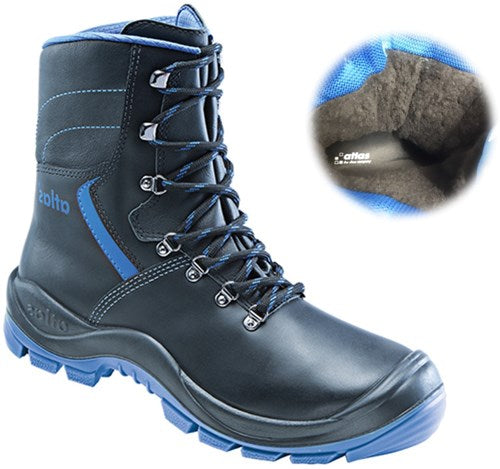 Atlas Arbeitsstiefel Ergo-Med 846 XP S3 W13 gefüttert | schwarz | Größe 43 - 00.012.183.43