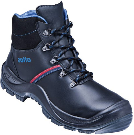 Atlas Arbeitsschuh Anatomic Bau 500 High S3 | schwarz [w10] | Größe 44 - 11.012.003.44