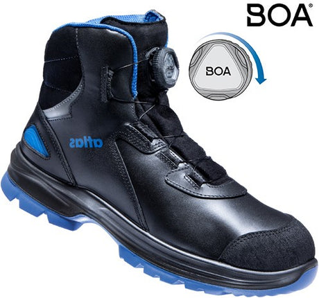Atlas Arbeitsschuh SL 9845 XP 2.0 boa high S3 | schwarz blau | Größe 44 - 00.012.105.44