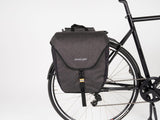 Atran Velo Zap Single Fahrradbeutel mit AVS -Adapter 25l Grau