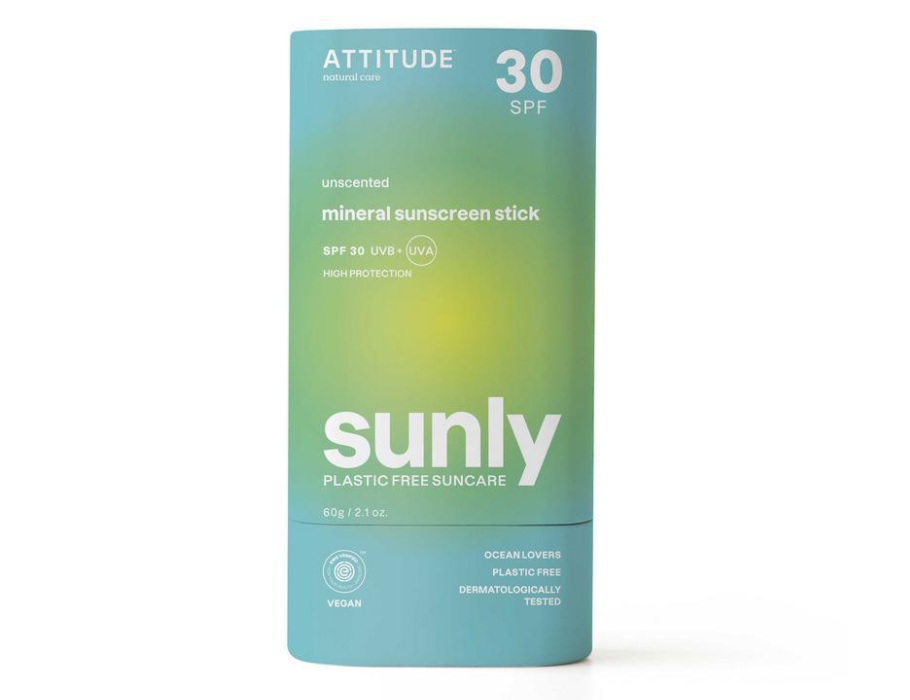 Attitude Sonnenschutzstift – LSF 30 – parfümfrei – 60 g