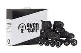 Aventuri verstellbare Inlineskates Semi-Softboot schwarz Größe 38-41 (L)