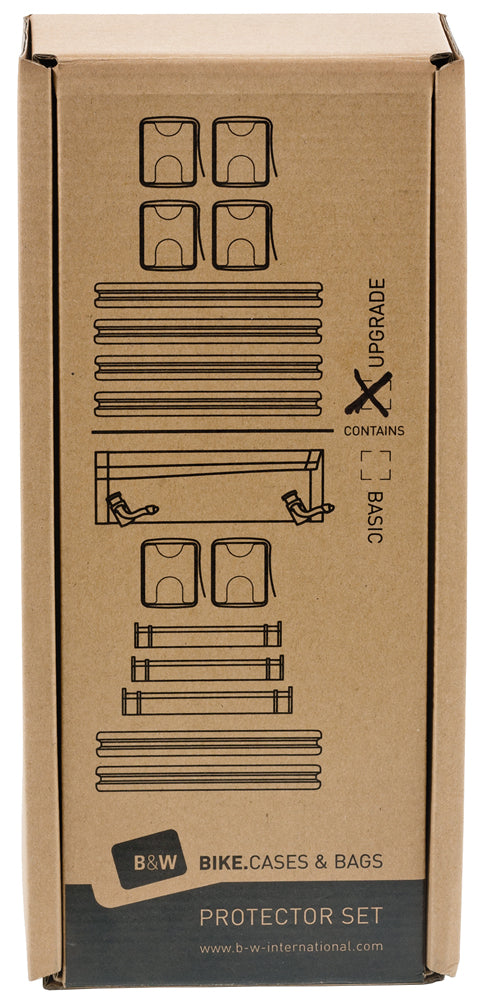 Schwarz mit Protektoren-Set