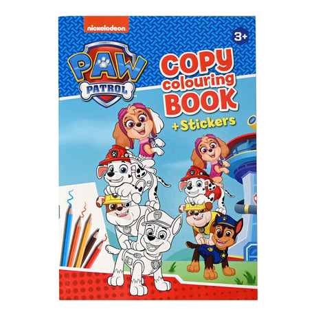 Paw Patrol Malbuch + Aufkleber